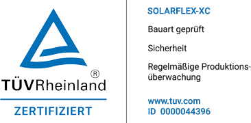 TÜV Rheinland – certificate TÜV Rheinland - certificate